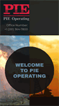 Mobile Screenshot of pieoperating.com